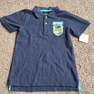 Boys carter size 6 polo shirt